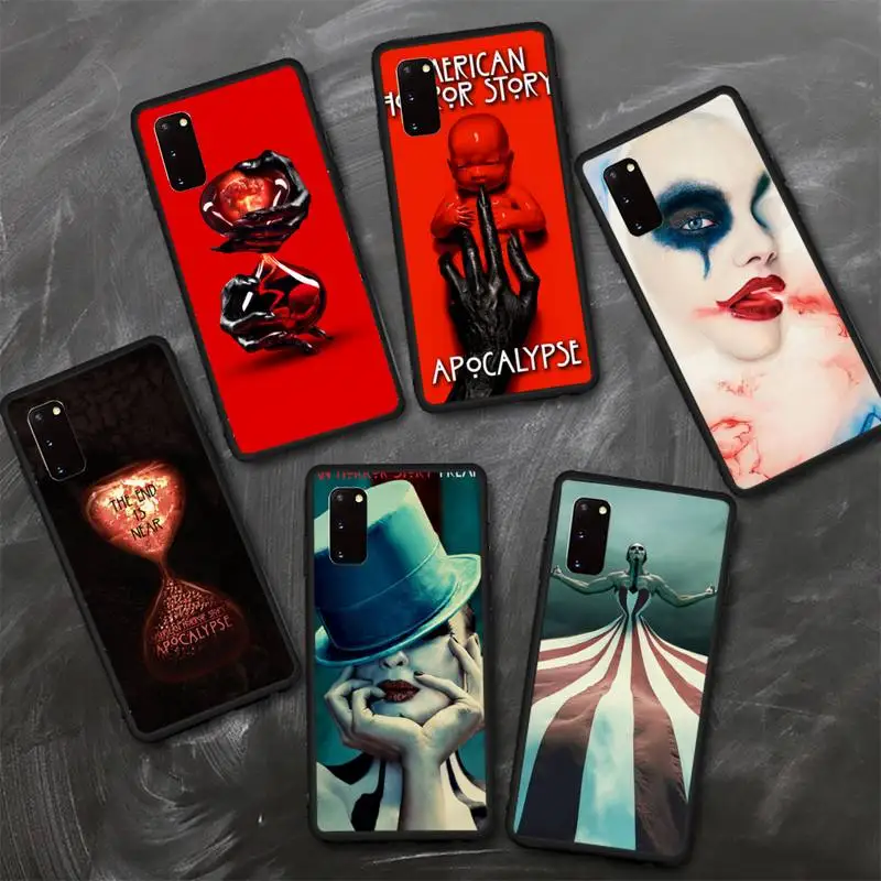 

AHS American Horror Story TV series Phone Case For samsung Galaxy J6 J7 J8 prime note 8 9 10 20 lite plus pro ultra Cover