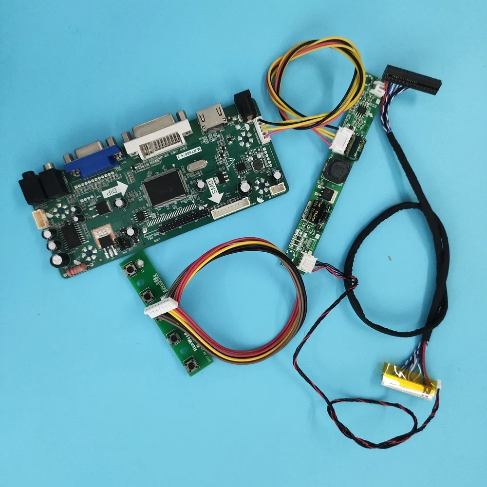 

Kit for T215HVN01.0/T215HVN01.1/T215HVN01.2 1920x1080 30pin HDMI+DVI+VGA Controller Board Screen Audio Panel LED M.NT68676 LVDS