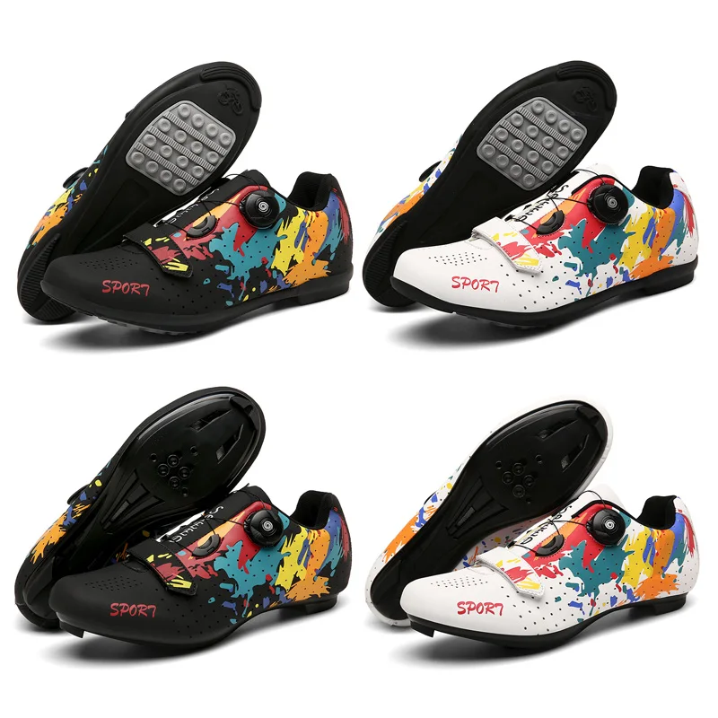 

Кроссовки мужские для горного велосипеда, дышащие, с камуфляжным верхом, 2021