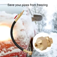 winterizing adapter stronger easy connection wide application rv sprinkler blowout adapter