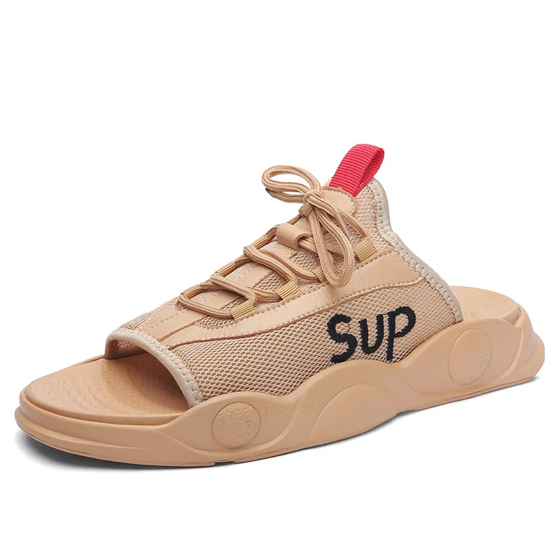 Летние мужские тапочки для сообщения сандалии бассейна шлепанцы ванной легкие |