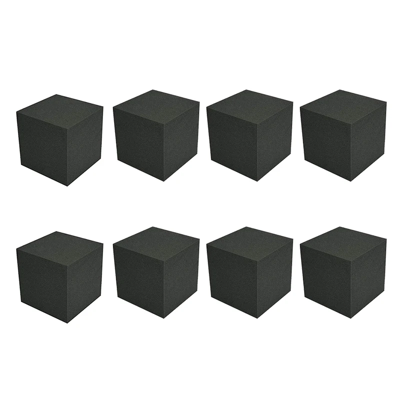 

8 Pcs Acoustic Panels Soundproofing Foam Sound Absorbing Foam Studio Acoustic Treatment Panel Sound Wedges,20X20X20cm