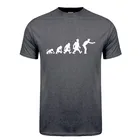 Футболка Evolution of Petanque, крутая хлопковая футболка с коротким рукавом, забавная футболка petanque ball, мужская одежда JL-057