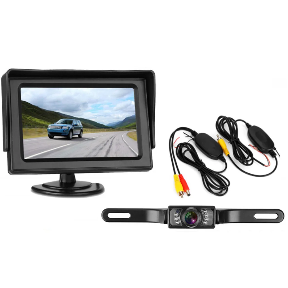 4 3/5/7 дюймов Tft Lcd цветной Hd монитор для автомобиля автобуса грузовика Cctv обратная