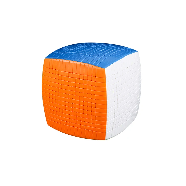 stickerless with box MOYU 15 слоев MoYu 15x15x15 куб с подарочной коробкой скорость Магическая головоломка 15x15 Обучающие игрушки Cubo magico(120 мм) по акции - Цвет: stickerless with box