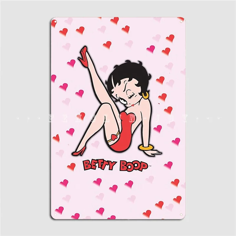 

Постер для любви Boop Bettys, металлические таблички, ретро-постеры для клуба, бара, кинотеатра