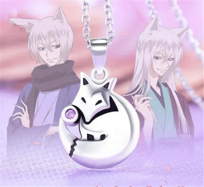 Anime Kamisama Love Kiss Tomoe Fox Pendant Necklace 925 Christmas Gift Halloween Cosplay | Украшения и аксессуары