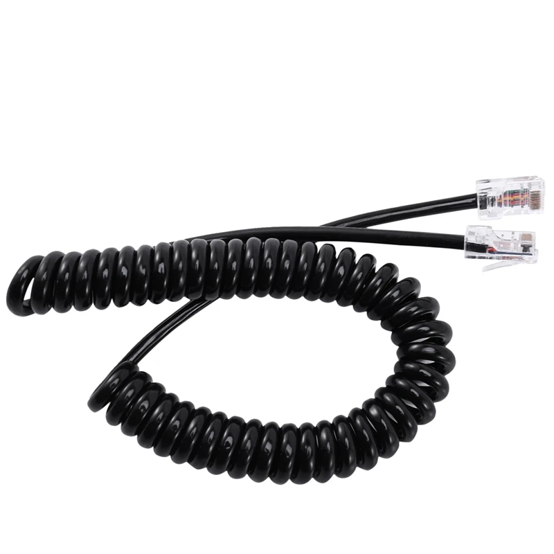 8pin Microphone Cable Cord for Icom Mobile Radio Speaker Mic HM-98 HM-133 HM-133v HM-133s DTMF for IC-2200H IC-2800H/V8000 XQF