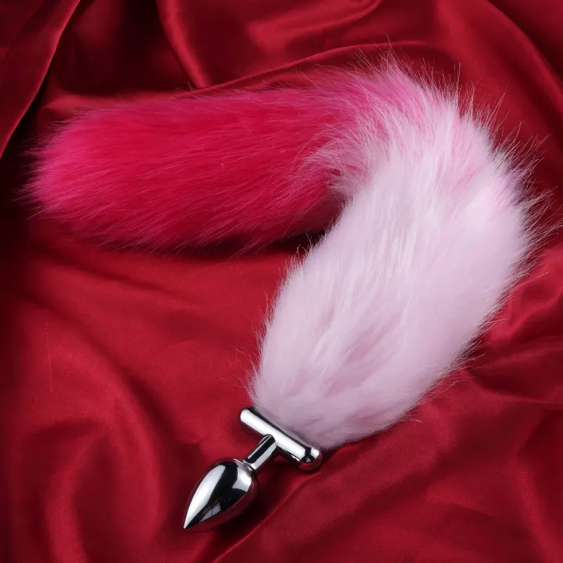 Лисий хвост Анальная пробка Анальное удовольствие шарик анальный стимулятор