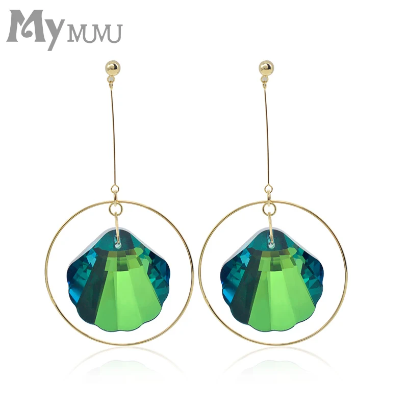 Женские длинные серьги подвески z657 большие темпераментные 2020|Серьги-подвески| |