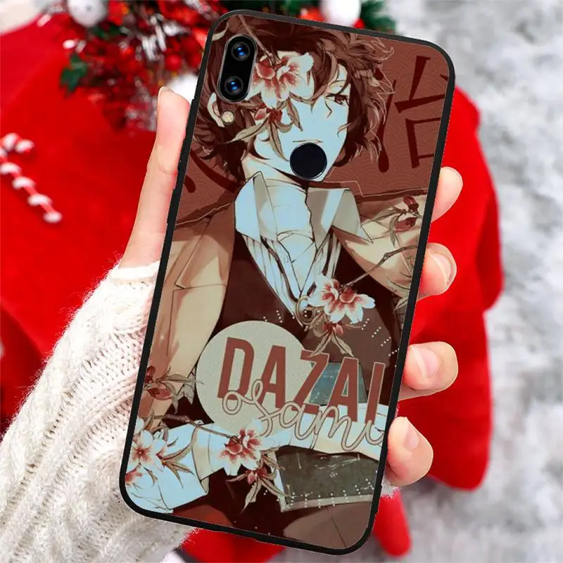 

bungou stray dogs Hard Phone Case For Xiaomi Redmi note 7 8 9 t k30 max3 9 s 10 pro lite