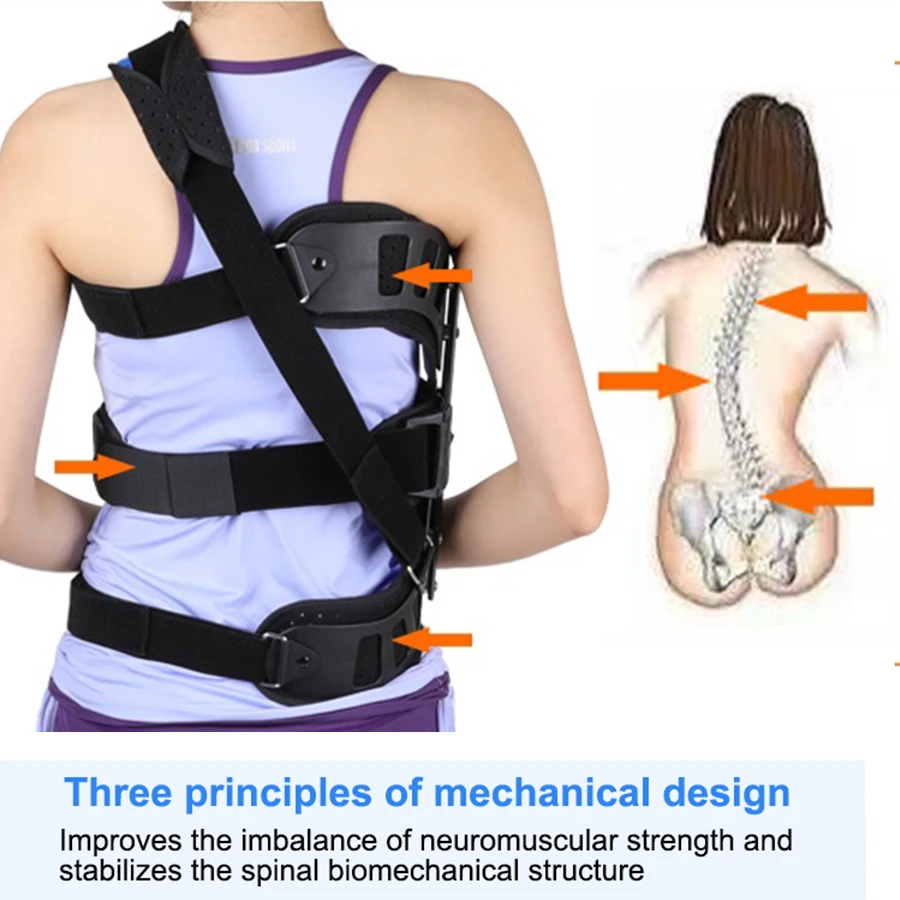 

Adjustable Scoliosis Posture Corrector Back Therapy Support Spinal Auxiliary Orthosis Adults Postoperative Recovery Health Care