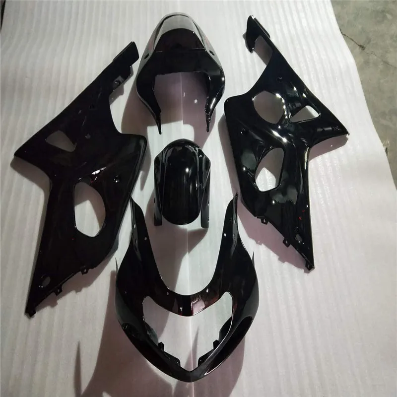 

Hot Sales,For Suzuki K2 GSXR1000 00 02 fairings For GSX R1000 k2 2000 2002 Black fairings New GSXR1000