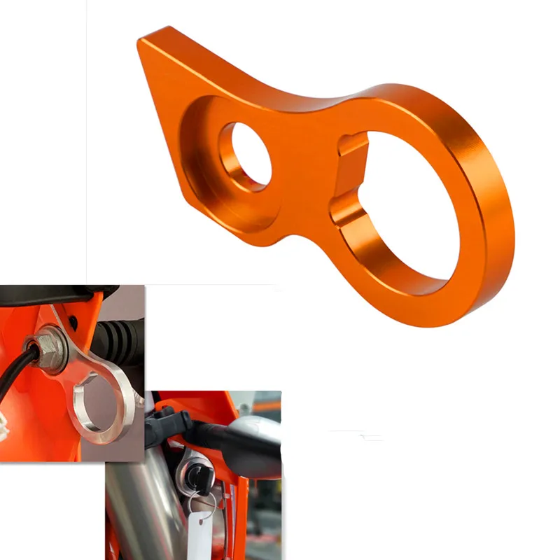 

Motorcycle Key Switch Relocating Bracket for KTM 250 350 450 500 EXC F Six Days 2017 2018 2019 2020 2021 2022 Aluminum
