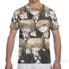 Мужская и женская футболка Byakuya Togami, модная футболка с принтом для мальчиков и девочек, футболки с коротким рукавом