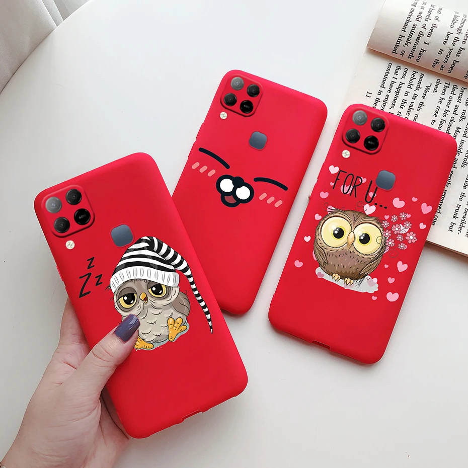 For Infinix Hot 10S NFC Phone Case Silicone Soft Cute Painted Back Cover For Infinix Hot 10T 10S X689 X689B Hot10s 10 S T Case images - 6