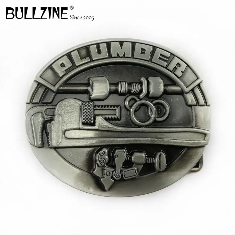 В Bullzine сантехника пряжки ремня с оловянной отделкой FP 02390 подходит для детей на