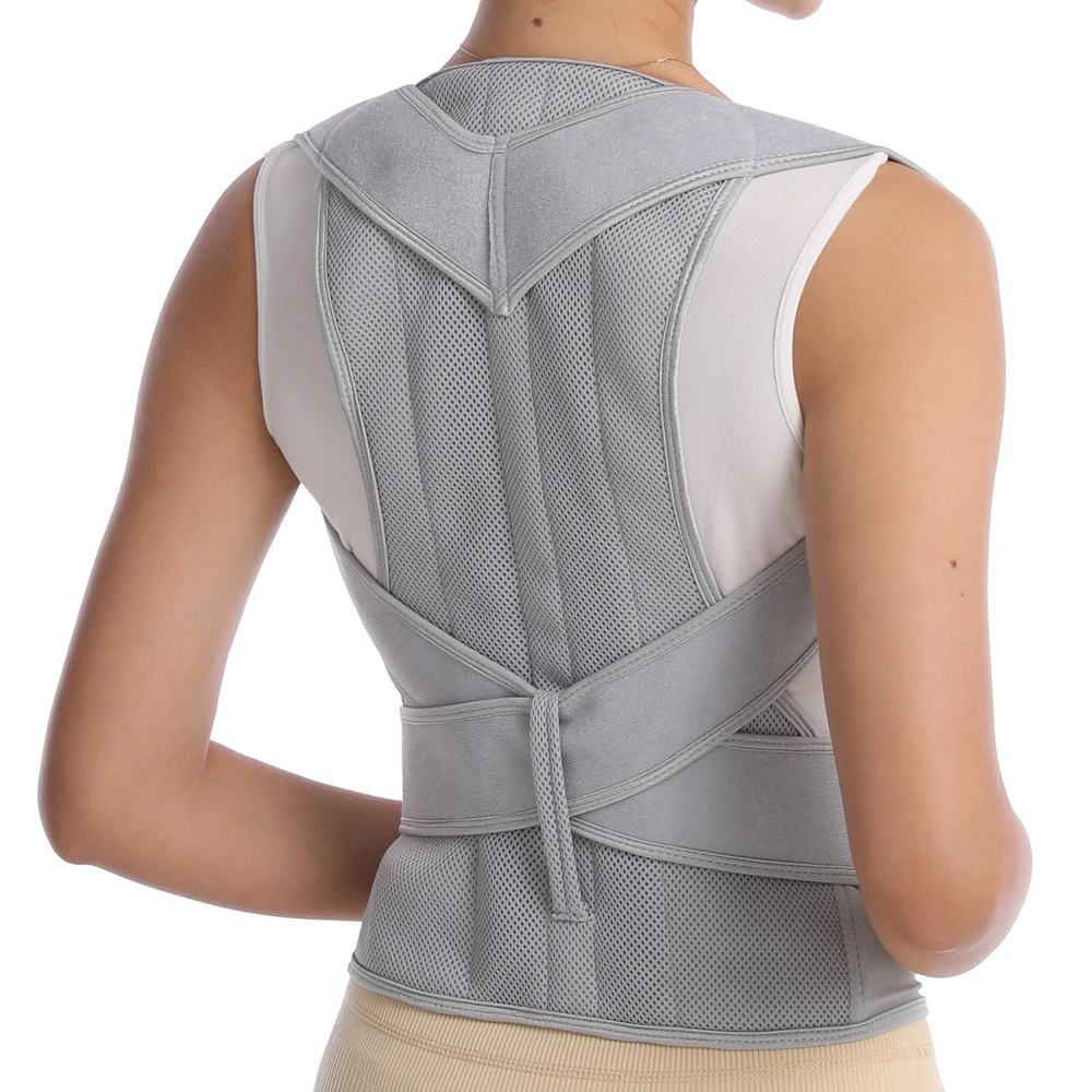 

ABS Bone Shoulder Therapy Lumbar Posture Corrector Spine Support Belt Upper Back Brace Kyphosis Correcting Band Corset Women Men