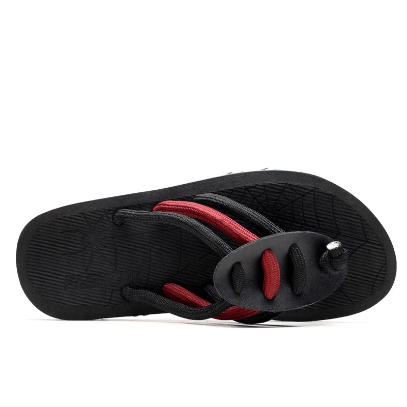 Новые летние мужские тапочки ручной работы прочные противоскользящая обувь