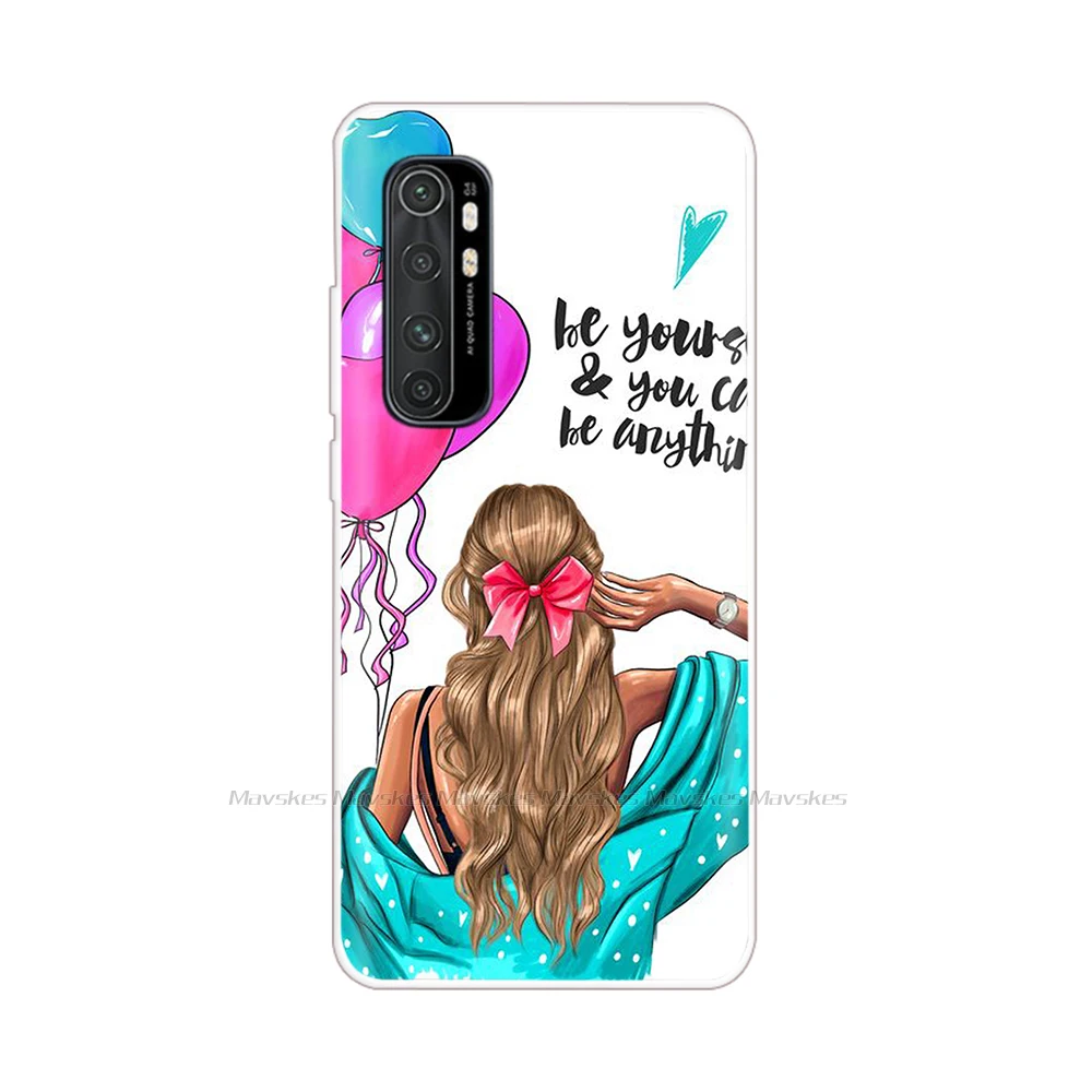 Phone Case For Xiaomi Mi Note 10 Lite Case Silicone Soft Back Cover for For Xiaomi Mi Note 10 Note10 Pro Lite Case Shell Bumper