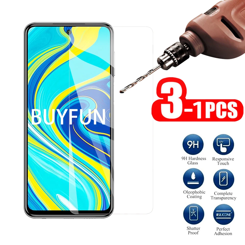 1 3 шт 9H крышка экрана прозрачное закаленное стекло для Xiaomi Redmi Note 9s защита