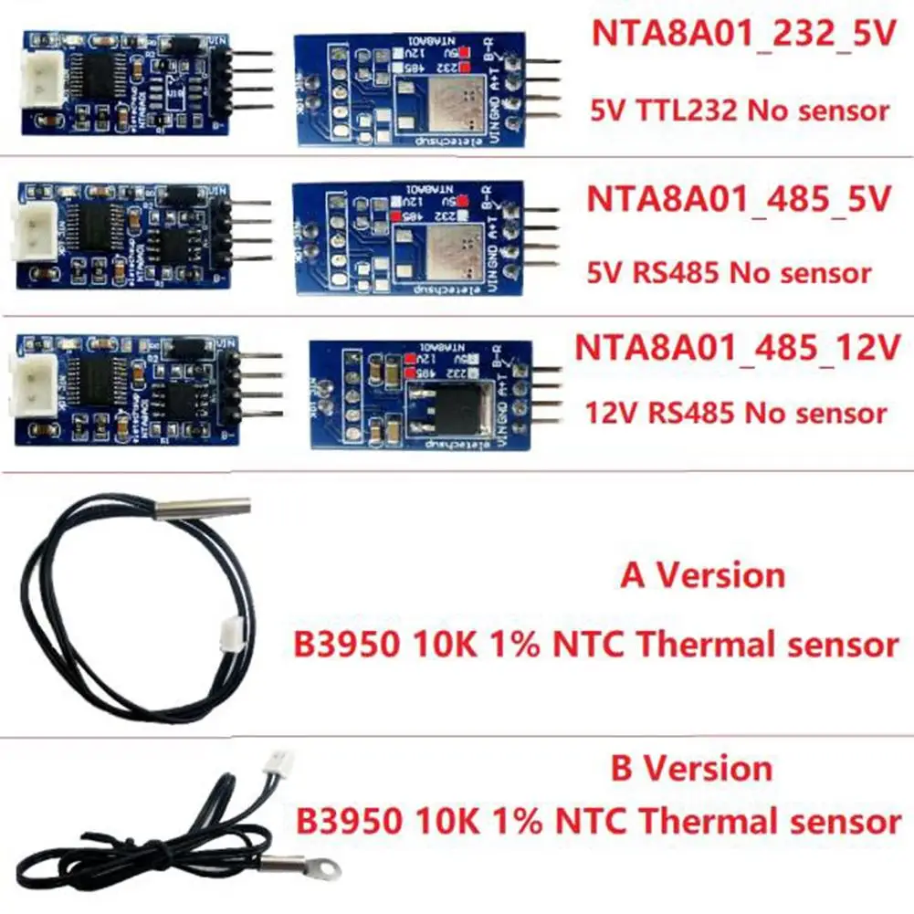 10K 3950 NTC Температурный датчик RS485 MODBUS RTU серийный модуль дистанционного сбора PLC |