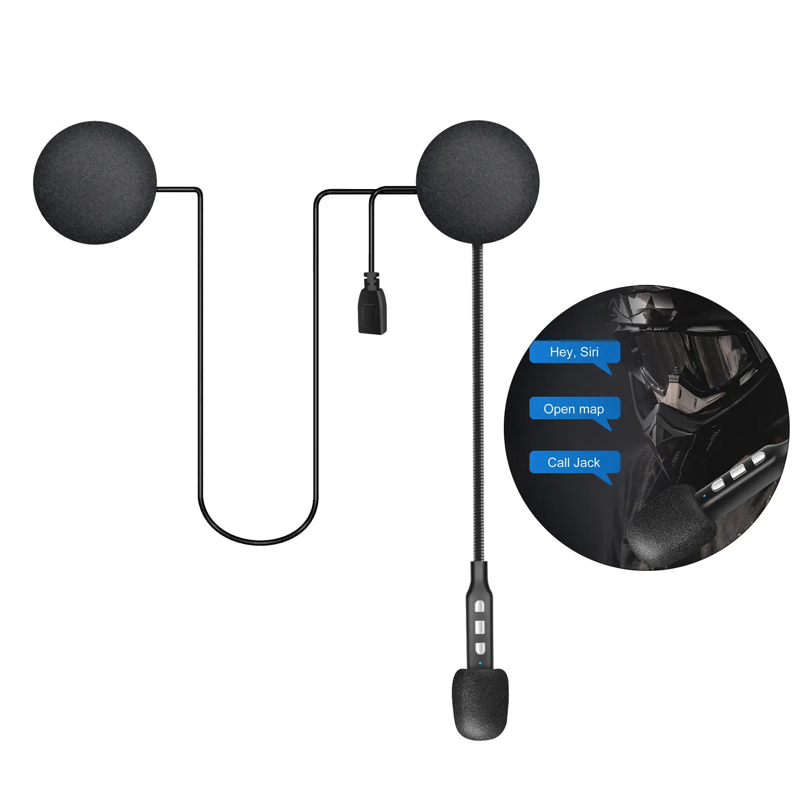 

Беспроводная Bluetooth-гарнитура для мотоциклетного шлема