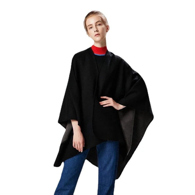 

luxury cloak Scarf Cashmere knitted Tassels autumn winter Pashmina Scarves Shawls Wraps Bufanda invierno chalechal xarope capa