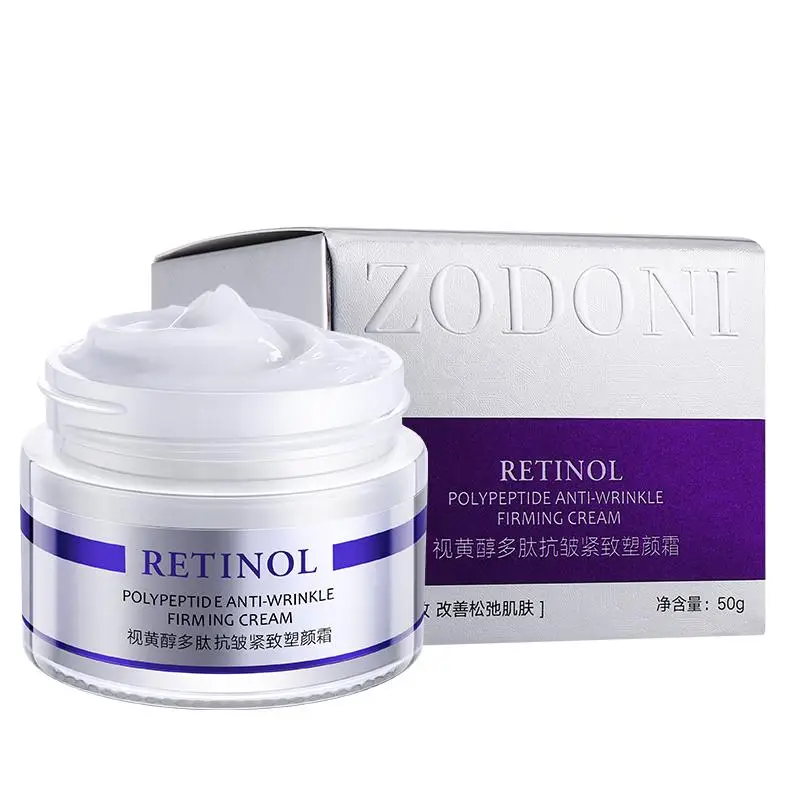 

Zodani Retinol Polypeptide Face Cream Anti-Wrinkle Firming Plastic Moisturizing Cream Brighten Whitening Skin Face Care 50g