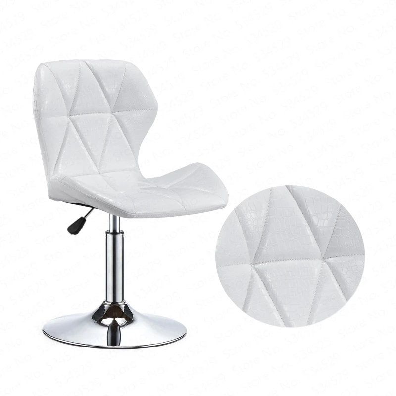 

D,BAR STOOLS MODERN LIFTING ROTATING PU BAR CHAIR HIGH STOOL WITH BACKREST FOR HOME SHOP MULTICOLOR