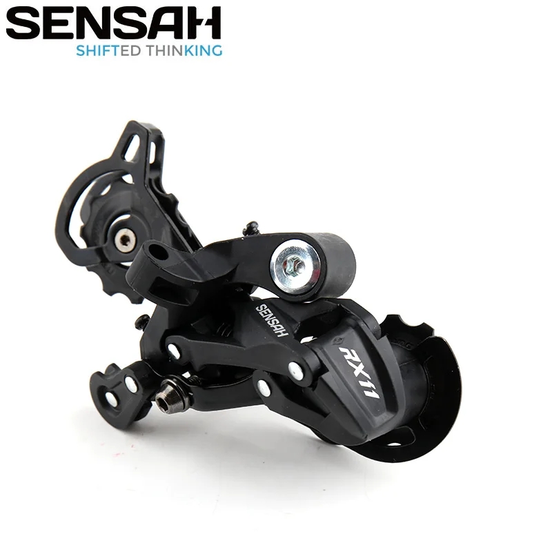 Сенса РХ11 11-скоростная группа переключателей заднего переключателя для горного велосипеда черного цвета.