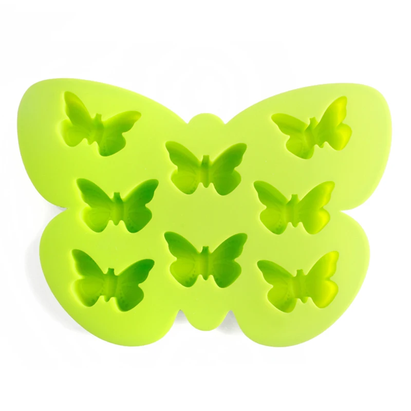 Кухонные инструменты для ресторана 1 шт. 8 отверстий 3D форма торта в форме бабочки