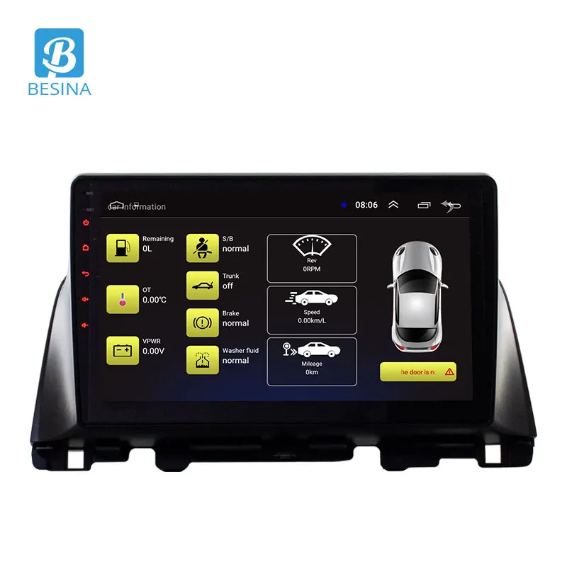 Автомобильный мультимедийный плеер Besina 9 дюймов Android 10 0 для KIA K5 Optima 2015 2016 2017