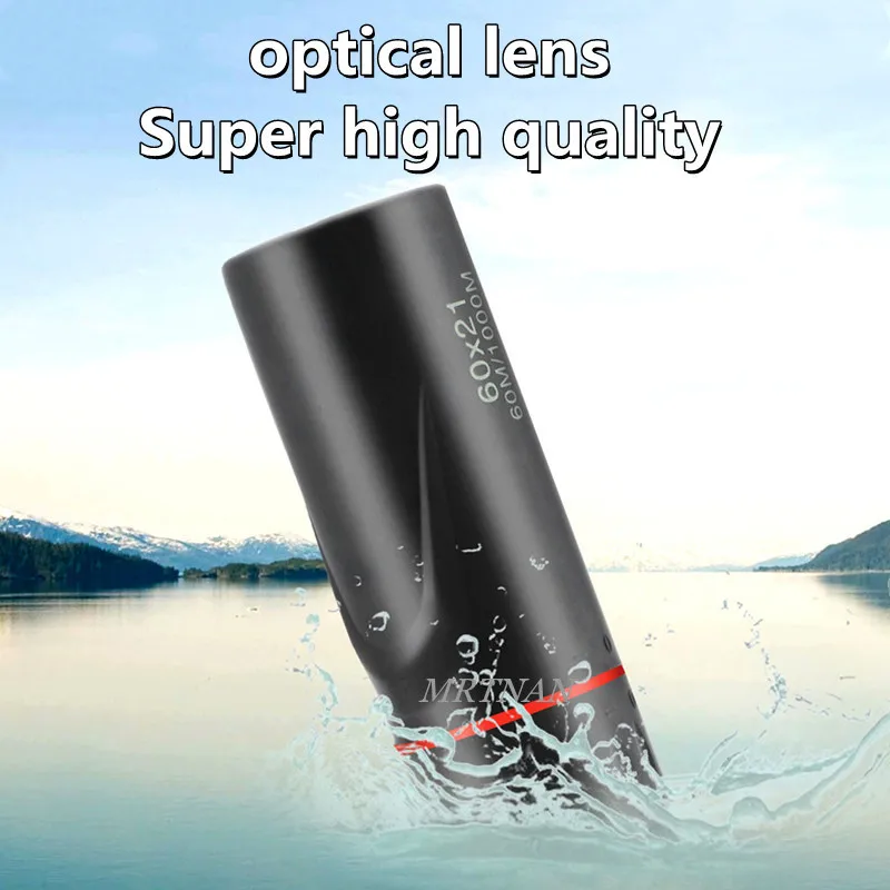 Монокулярный телескоп высокого разрешения 60X21 водонепроницаемый мини-телескоп