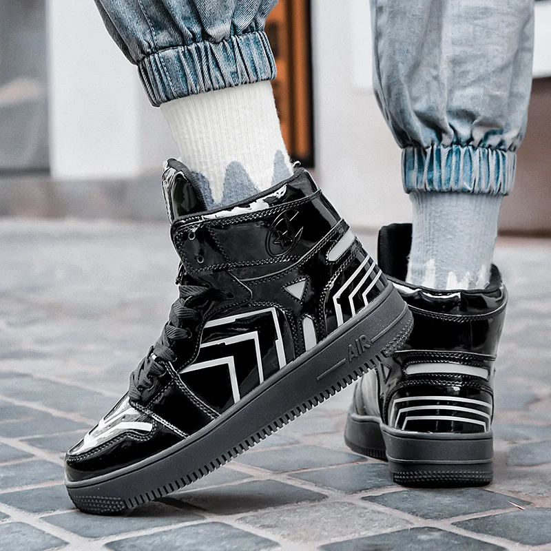 

FEBMOFL Couple Fashion High top Sneakers Men Women Classic Multicolor Casual Shoes Spring Autumn Vulcanized Men Sports Shoes