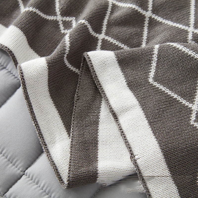 

Bubble Kiss Modern Home Soft Throw Blanket Grey White Nordic Style Beds Blanket Wearable Office Siesta Fashion Shawl Blanket