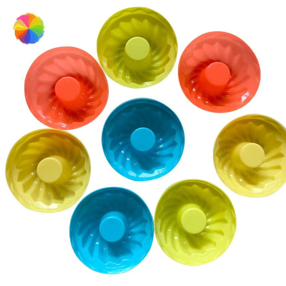 Силиконовая форма для торта помадка сковорода 3D Маффин кекс тыква кухни выпечки