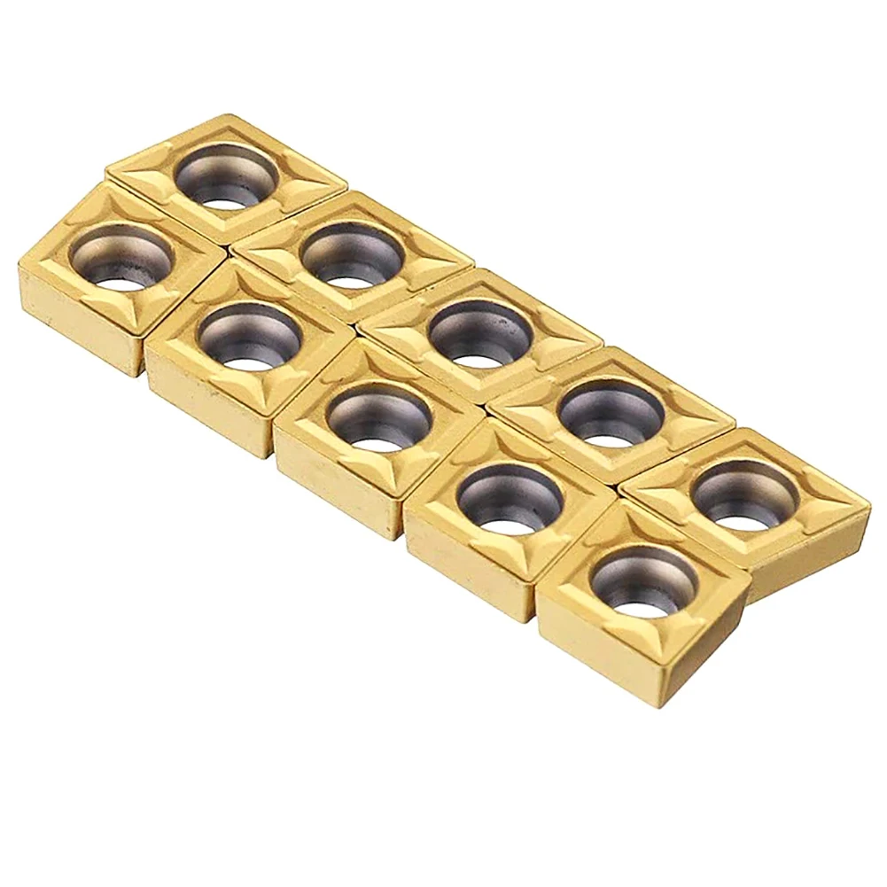 

10PCS CCMT0602 Internal Turning Tools Carbide Inserts + 1PC SCLCL1010H06 Turning Tool Cutting Tool Holder Lathe Set+1 Spanner