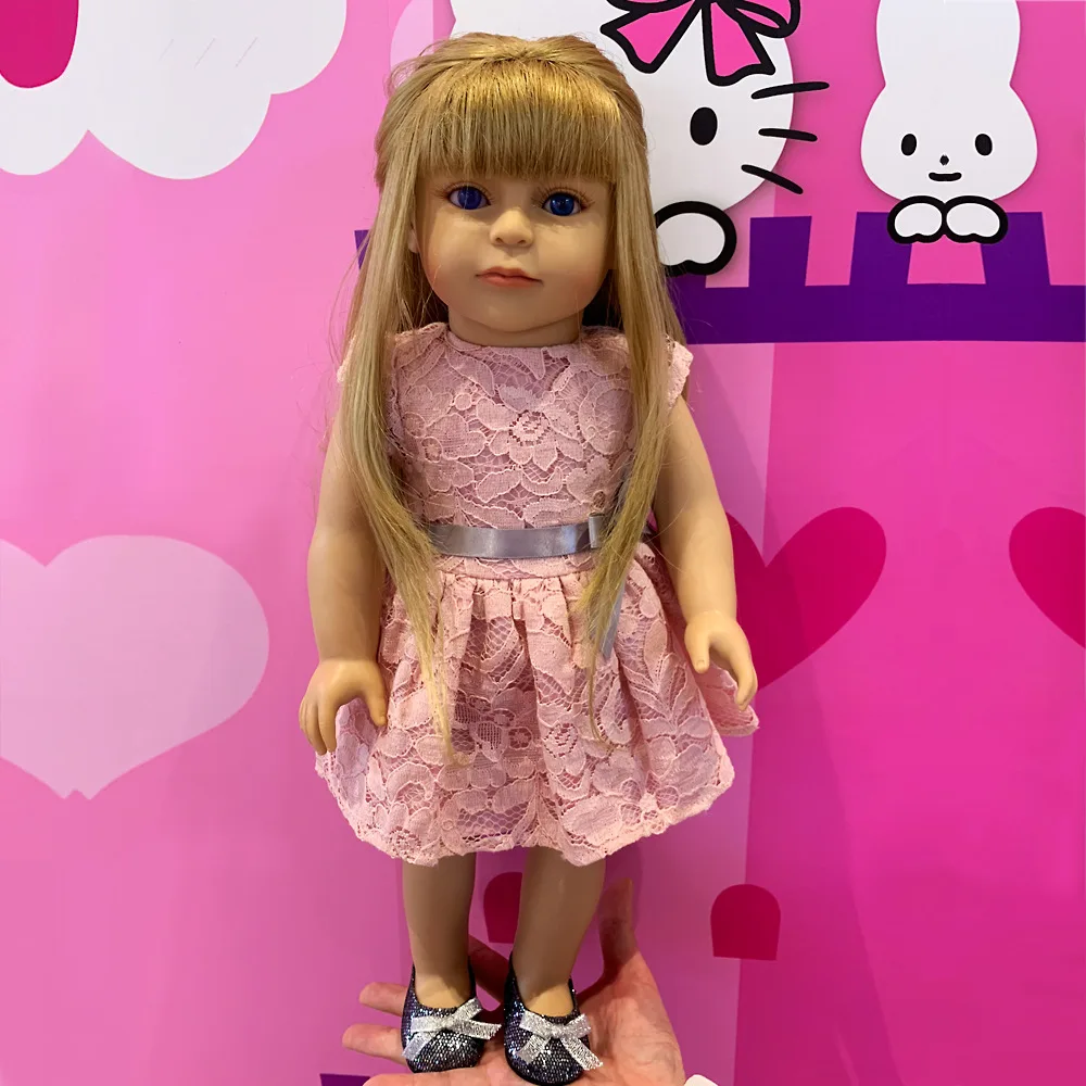 

Xvertex Reborn Kit Reborn Baby beautiful 18 Inches Unpainted Unfinished Doll Parts real Reborn Doll silicone