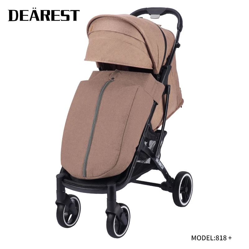 

The New Dearest 818+ Poussette Waterproof and Windproof Design One-button Folding Stroller Free Shipping In Russia