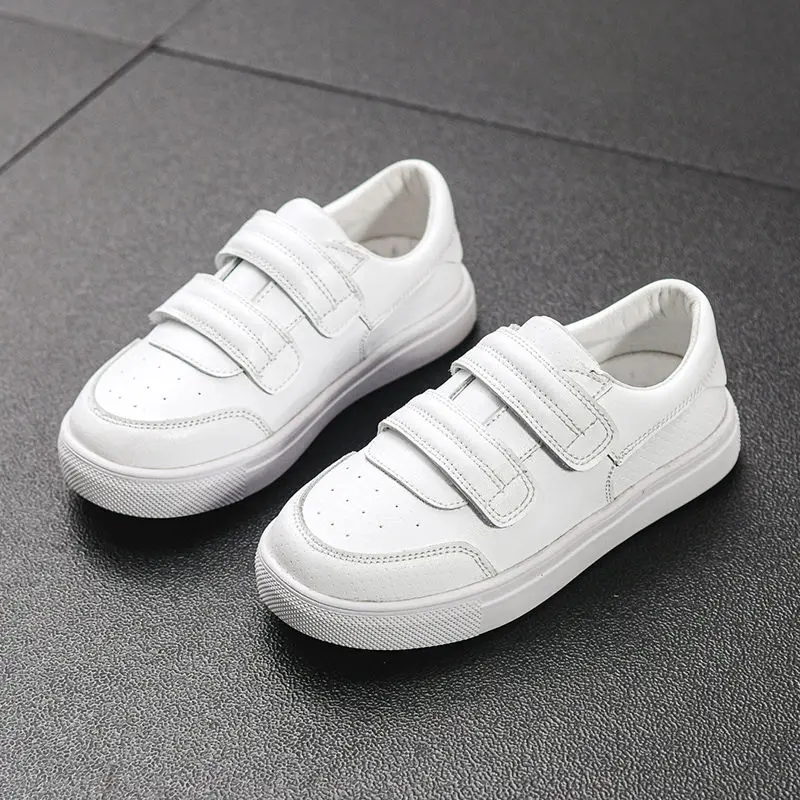 

Kids skate Shoes Sneakers For Boys Girls Lightweight Sport Running Shoes Genuine leather Breathable Kids Casual Shoes