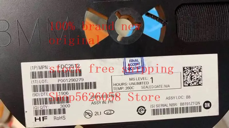 FDC2512 SOP23 100% Новый оригинальный 30 шт.-1000 шт./лот в наличии | Электроника