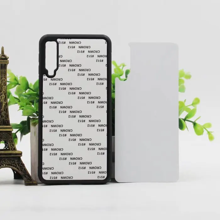 

5pcs For Samsung Galaxy A02S A02 M02 A11 EU A90 A12 5G A20E A20S Case Blank TPU+PC Sublimation print Case With Aluminum Inserts
