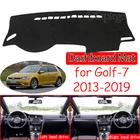 Противоскользящий коврик для Volkswagen VW Golf 7 MK7 2013  2019, накладка на приборную панель, солнцезащитный козырек, коврик, автомобильные аксессуары 2015, 2016, 2018
