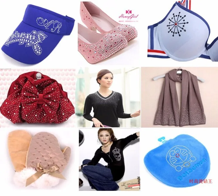 AAAAA высокое качество SS3 ~ SS30 сапфировый синий цвет Горячая фиксация камень Flatback