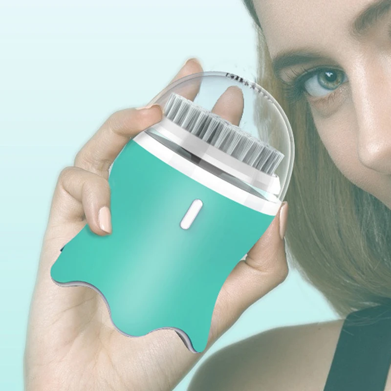 Facial Cleansing Brush for Exfoliating Electronic with 3 Modes Smart Timer and Soft Bristles Waterproo | Красота и здоровье