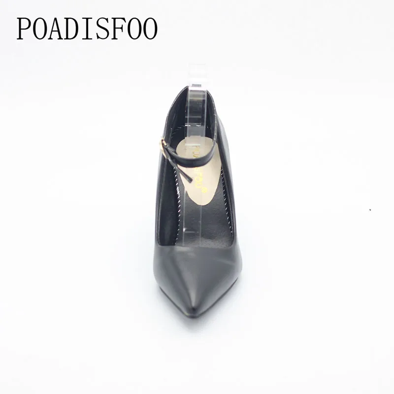 Женские туфли на металлической пуговице CEVABLUE классические в офисном стиле 3