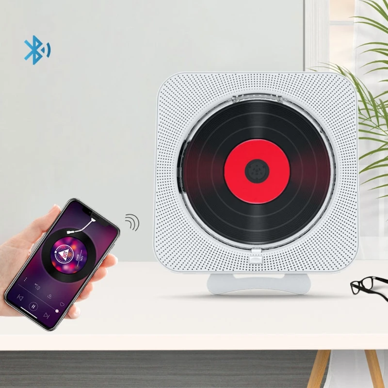 

Machine Wall Mount Player Bluetooth Speaker Children Learn To Repeat Early Education Prenatal Education Radio