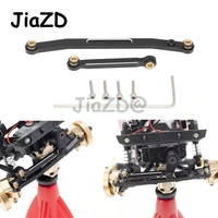 aluminum alloy cnc front steering linkage rods set for axial scx24 90081 rc crawler upgrade parts car accessory d09