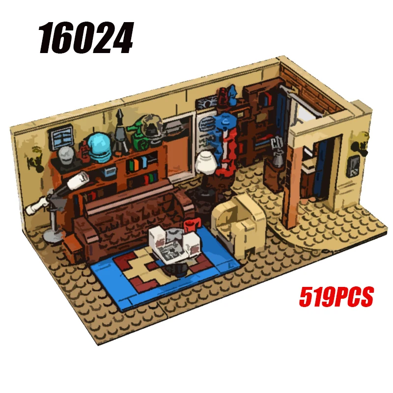 Фотообои креативные серии TV Теория большого взрыва и модель 16024 DIY строительные